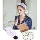 10pcs Makeup Remover Towel Bamboo Cotton Cloth Face Makeup Cleansing Powder Puff