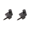 2PCS Black Roller String Tree Guide Retainer Parts For Electric Guitar BX