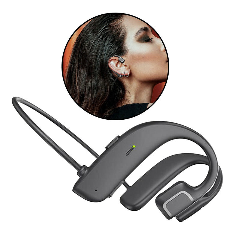 Bone Conduction Wireless  5.0 Headset Stereo Headphone Earphone