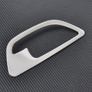 Chrome Interior Door Handle Bowl Cover Trim Frame Molding fit for BMW 5 F10 F18