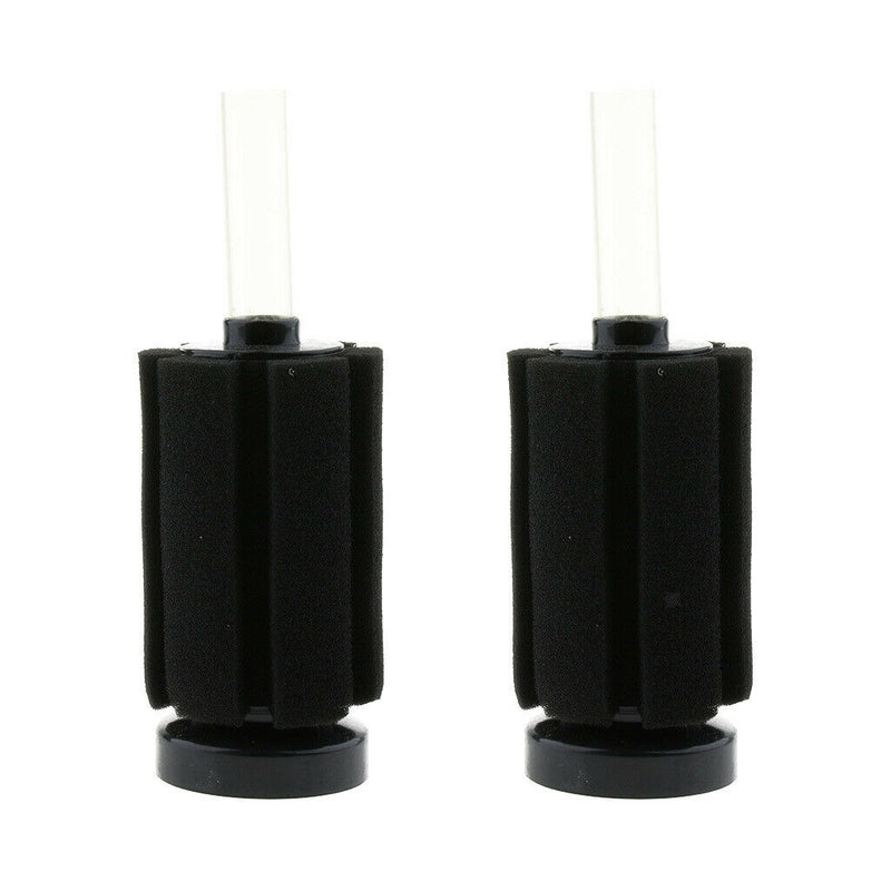 Two Pieces Aquarium Fish Tank Biochemical Sponge Plastic Water Filter 1
