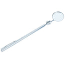 Retractable flexible telescopic inspection round mirror with pocket clipJ&f
