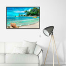 5D DIY Full Drill Diamond Painting Sea Cross Stitch Embroidery Mosaic Kit