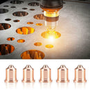 5pcs 220816 Metal Plasma Cutter Consumables Tip Nozzle Electrode Nozzle