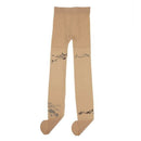 Women's Tattoo Meat color Pantyhose Stockings 19.Flower vine V2A2