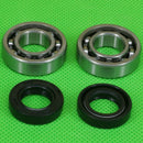 2+2 Crankshaft Bearings Oil Seals fit for STIHL 018 017 MS170 MS180 Chainsaw NEW