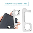 Portable Hand Hygiene Metal Door Opener Elevator Botton Press Handle Key PVC