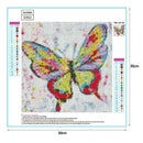 5D DIY Full Drill Diamond Painting Butterfly Cross Stitch Embroidery Mosaic