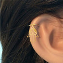 New Hamsa Cartilage Earring Hoop Tiny Fatima Hand Cartilage Piercing Earrings 3C
