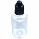 10 Pcs 50ML Empty Dropper Bottles Liquid Needle Tip Cap PET Black B5F8