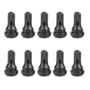 TR412 Snap-in Rubber Tubeless Tire Valve Stems for Car Motorcycle (10pcs)