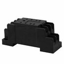 AC 200V/240V Coil DPDT 8 Terminal General Purpose Relay Socket Base