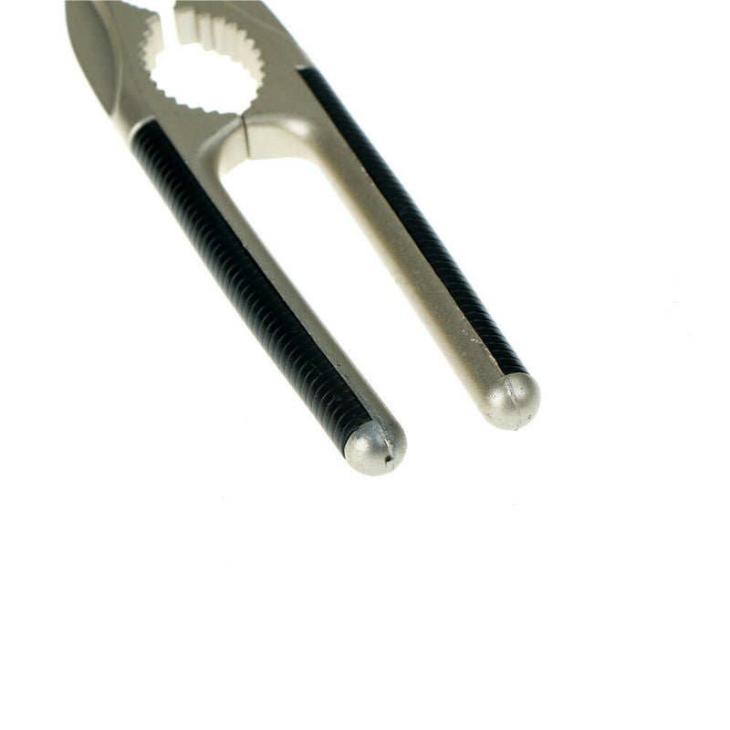 1pc Practical Stainless Steel Nutcracker Sheller Walnut Cracker Plier Crusher 3C