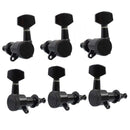 6 Pieces 3L 3R Closed Tuning Pegs Machine Heads for Electric Guitar Parts