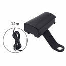 2PCS Motorcycle Rearview Mirror Waterproof Mobile Phone Charger USB Indicator