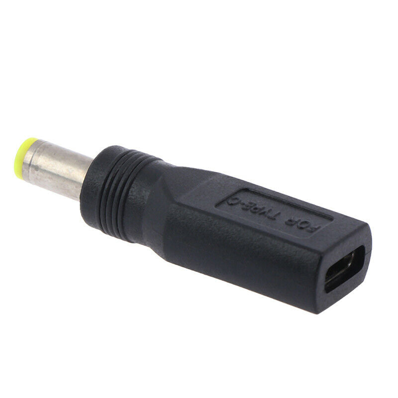 1pc USB 3.1 Type C USB-C Female to 5.5mm x 2.5mm Male DC Power Charg JR