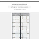 Plastic Warm Windproof Automatic Magnetic Suction Curtain Kitchen Household