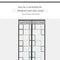 Plastic Warm Windproof Automatic Magnetic Suction Curtain Kitchen Household