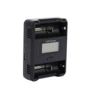 Mini Powerful Intelligent 2 Slot LCD 3.7V Battery Charger 18650 26650 Battery