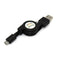 Retractable Micro USB Data Sync Charging Cable Cord Cell Phones Accessories NXF