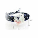 Woven Bracelet Chinese Style Ceramic Flower Bracelet Wrist(Three Colours) M7I3