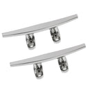 Marine Stainless Steel Mooring Dock Deck Line Rope Cleat 5" Boat Accessory