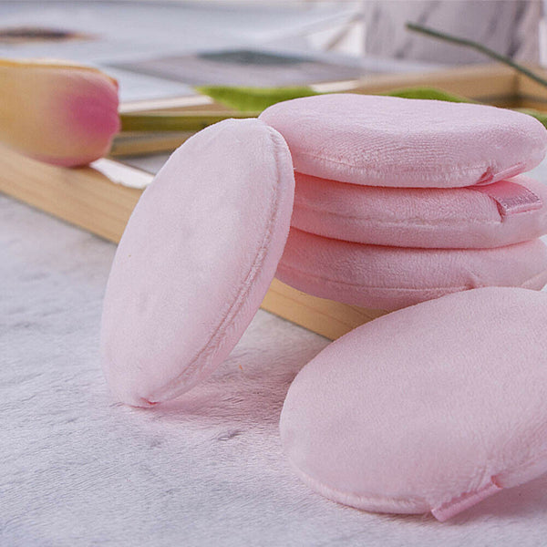 Soft Beauty Powder Puff Face Foundation Cosmetic Tool Makeup Sponge (Pink) A#S