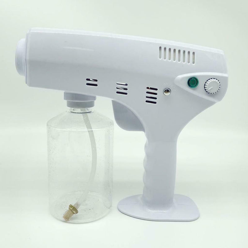 Electric Blue Light Nano Steam Spray Gun 600ml Fogging Paint Sprayer Machine