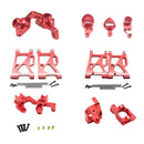 6Pcs 1:14 Scale RC Car Parts Replace Kit Fit for WLtoys 1:14 144001 RC Red