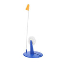Ice Fishing Rod Tip-Up Compact Metal Pole Orange Flag Angler Tackle Accesso W6D1