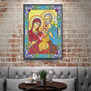 5D DIY Special Shaped Diamond Painting Religious Embroidery Kit Home Decor