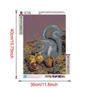 5D DIY Full Drill Diamond Painting Squirrel Cross Stitch Mosaic Kit (W1445)