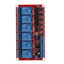 6-channel 12V latching relay module Switch controls the high voltage highcu K3G9