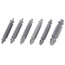 6Pcs Damaged screw extractor speed out drill bits broken bolt remover tool s ES