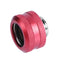 G1/4 Thread Rigid Tube 14mm Hard Tube Extender for PC Water Cooling(Red)