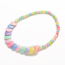 Colorful Beads Necklace&Bracelet Set Party Jewelry for Kids Baby Girls  JR