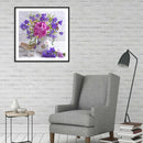 5D DIY Full Drill Diamond Painting Elegant Flowers Cross Stitch Kit (B263)
