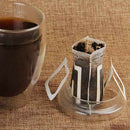 150 Set Combination Coffee Filter Bags and Kraft Paper Tea Coffee Storage B