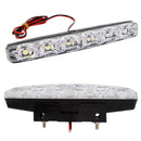 2PCS 12V 6 LED Daytime Running Light DRL Car Fog Day Driving Lamp Lights KitJ,t