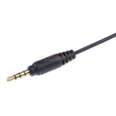 1 Male to 2 Female 3.5mm Audio Y Splitter Headphone Cable Cord for Computer