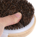 1X Wood Natural Horse Hair Bath Body Brush Cellulite Shower Dry Skin Exfoliat OZ