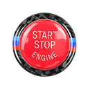 Engine Start Stop Button Replace Cover + Ring for BMW 320iÃ‚Â (Red Tircolor) A