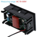 AC 70-500V Digital Voltmeter 0.56 inch LED Red 2 Wire Volt Voltage Test Meter