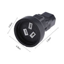 1PC IEC C14 to SAA Australia 3pin female SAA Approval C14 to AU Plug K5M9