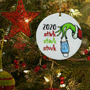 Grinch Hand Christmas Ornament Stink Stank Stunk Ornament Christmas 2020 Decor