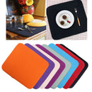 Drying Mat Dish Microfiber Absorbent Kitchen Reversible 40.5x45.5cm Black