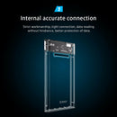 1X(Orico 2139U3 Transparent 2.5 Inch Hdd Case Sata To Type-C Adapter High S