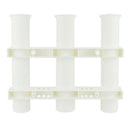 3 Tubes Outdoor Boat Rod Holder Nylon Plastic Fishing Pole Support Bracket A