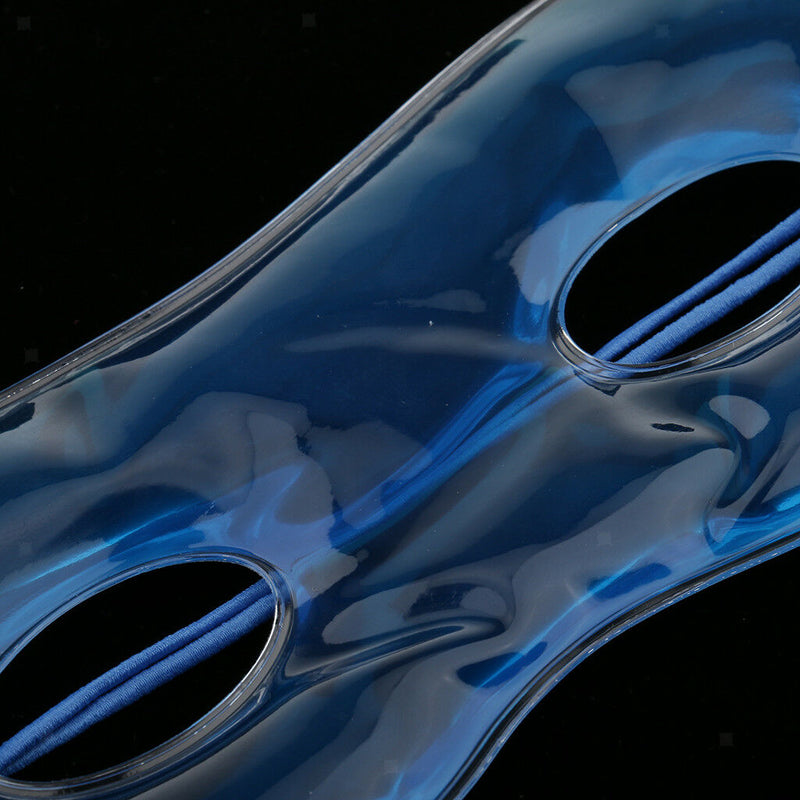 Ice Cold/Heat Treatment Sleep EyeMask Shade Cover Travel Relax Aid Blindfold