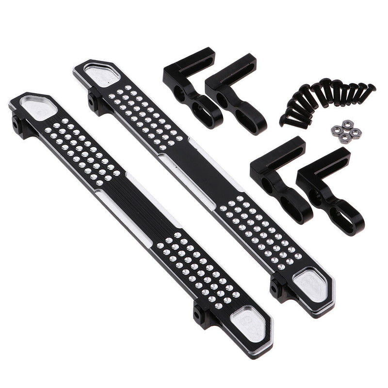 Aluminum Side Steps Rock Rails for 1:10th Scale  TRX-4 T4 RC Crawler
